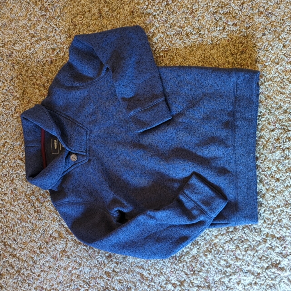 Sonoma super soft sweater sweatshirt blue size 8